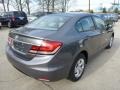 Polished Metal Metallic - Civic LX Sedan Photo No. 4
