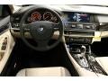 Oyster/Black Dashboard Photo for 2013 BMW 5 Series #75935668