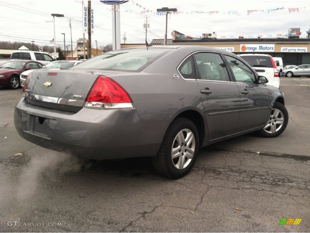 2007 Impala LS - Dark Silver Metallic / Gray photo #5