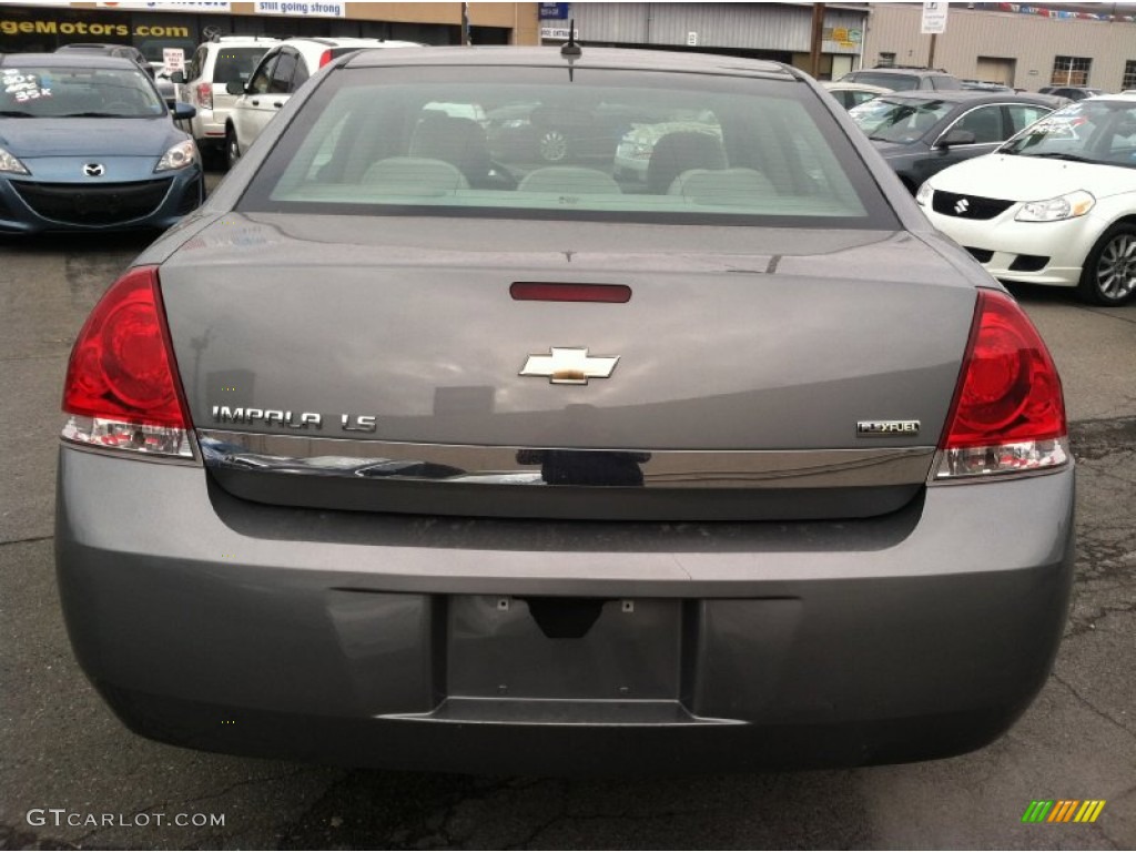 2007 Impala LS - Dark Silver Metallic / Gray photo #6