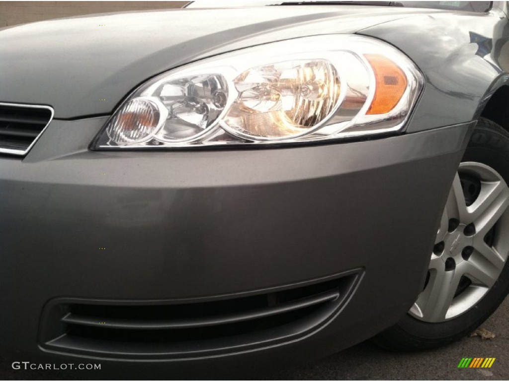 2007 Impala LS - Dark Silver Metallic / Gray photo #7