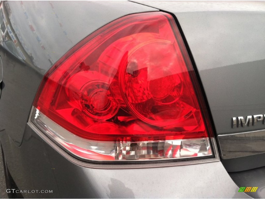 2007 Impala LS - Dark Silver Metallic / Gray photo #8