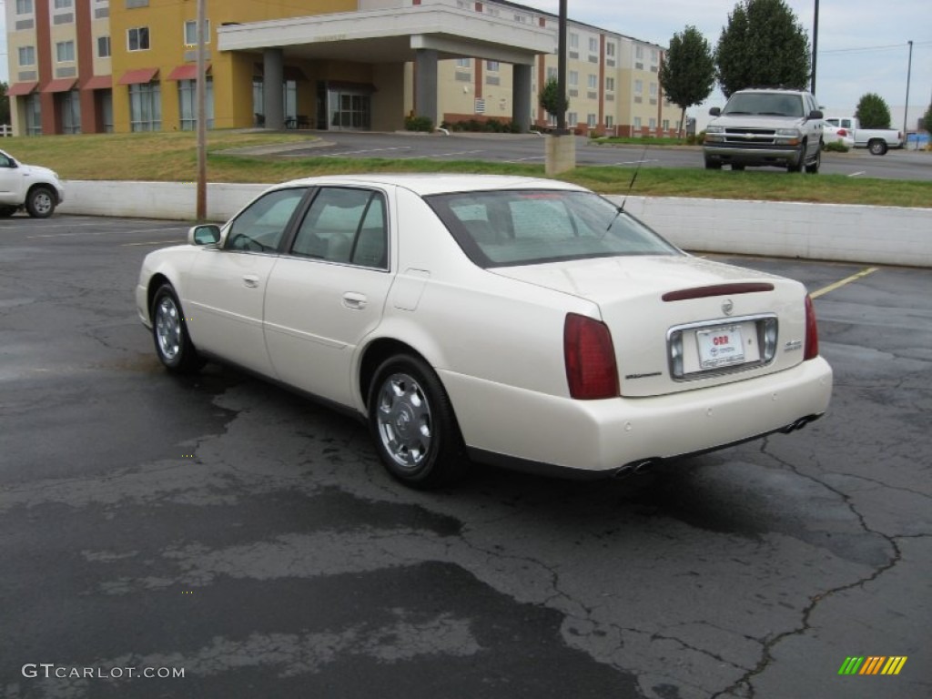 2002 DeVille Sedan - White Diamond Pearl / Neutral Shale photo #5