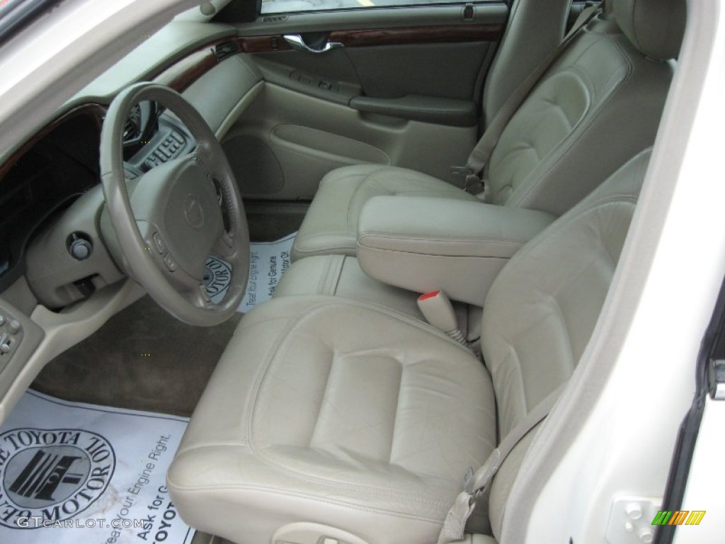 2002 DeVille Sedan - White Diamond Pearl / Neutral Shale photo #11