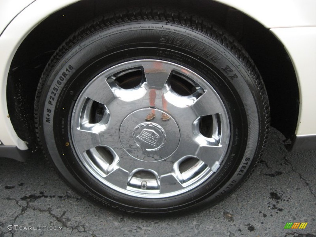 2002 DeVille Sedan - White Diamond Pearl / Neutral Shale photo #19