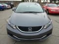 2013 Polished Metal Metallic Honda Civic LX Sedan  photo #7