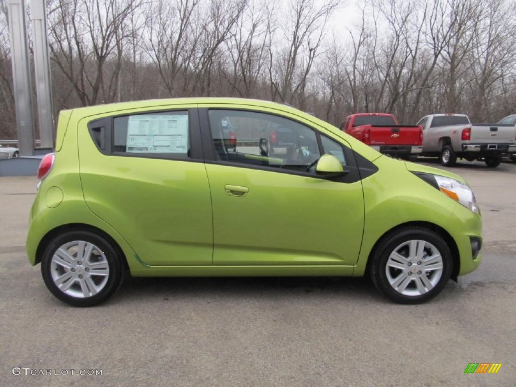 Jalapeno (Green) 2013 Chevrolet Spark LS Exterior Photo #75938118