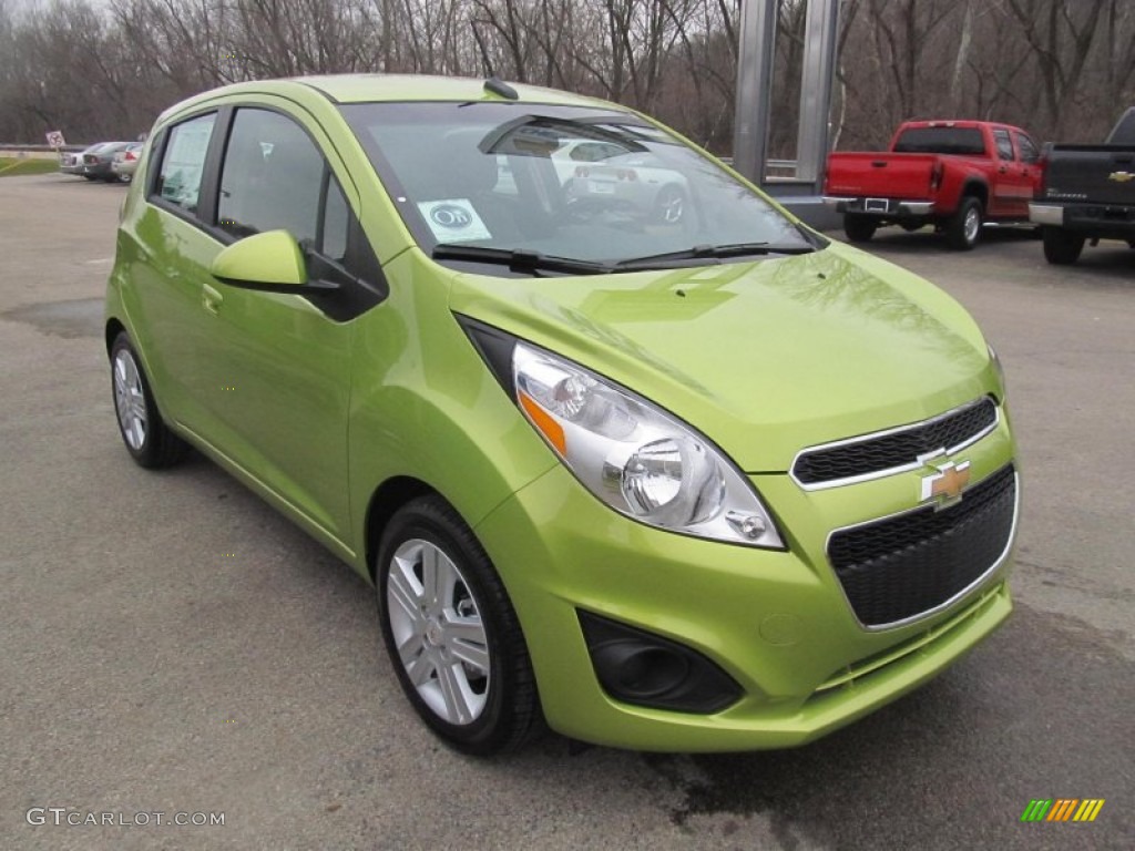Jalapeno (Green) 2013 Chevrolet Spark LS Exterior Photo #75938159
