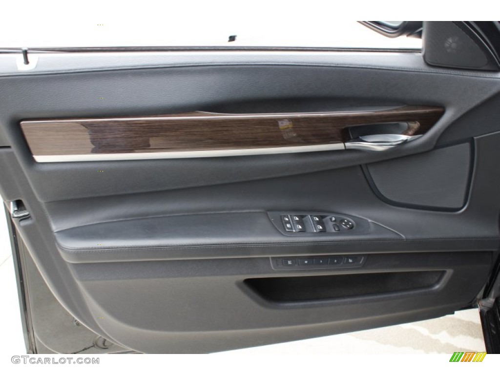 2011 7 Series 750Li xDrive Sedan - Black Sapphire Metallic / Black photo #10