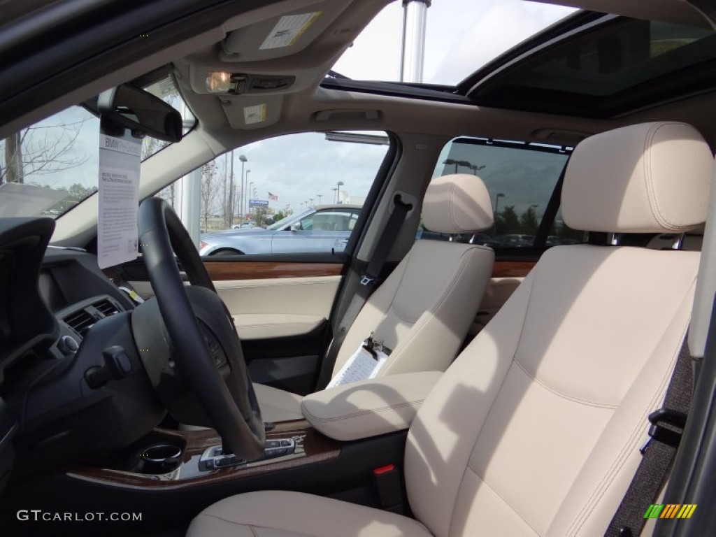 Oyster Interior 2013 BMW X3 xDrive 28i Photo #75938822