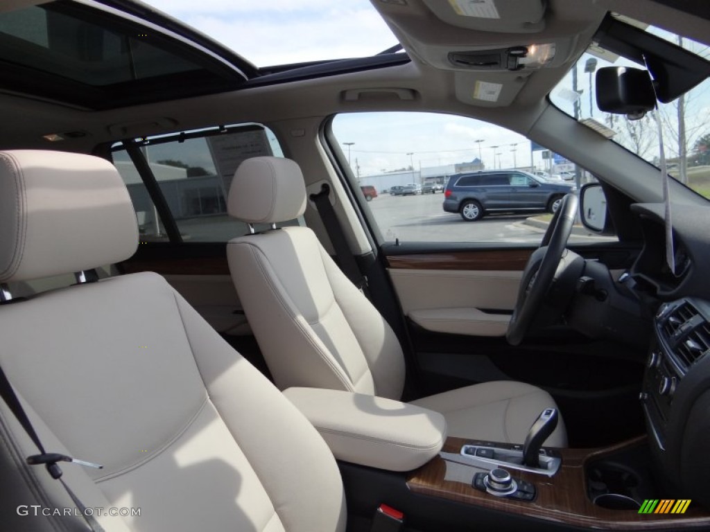 Oyster Interior 2013 BMW X3 xDrive 28i Photo #75938962