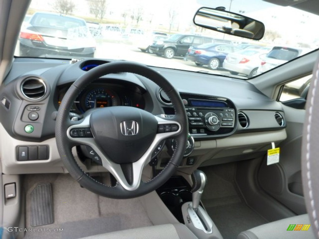 2013 Honda Insight EX Hybrid Gray Dashboard Photo #75940012