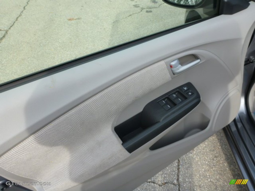 2013 Honda Insight EX Hybrid Gray Door Panel Photo #75940054