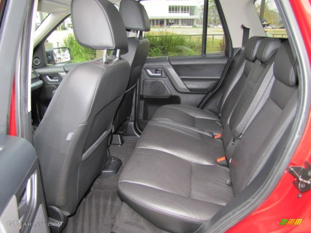 Ebony Black Interior 2008 Land Rover LR2 HSE Photo #75940249