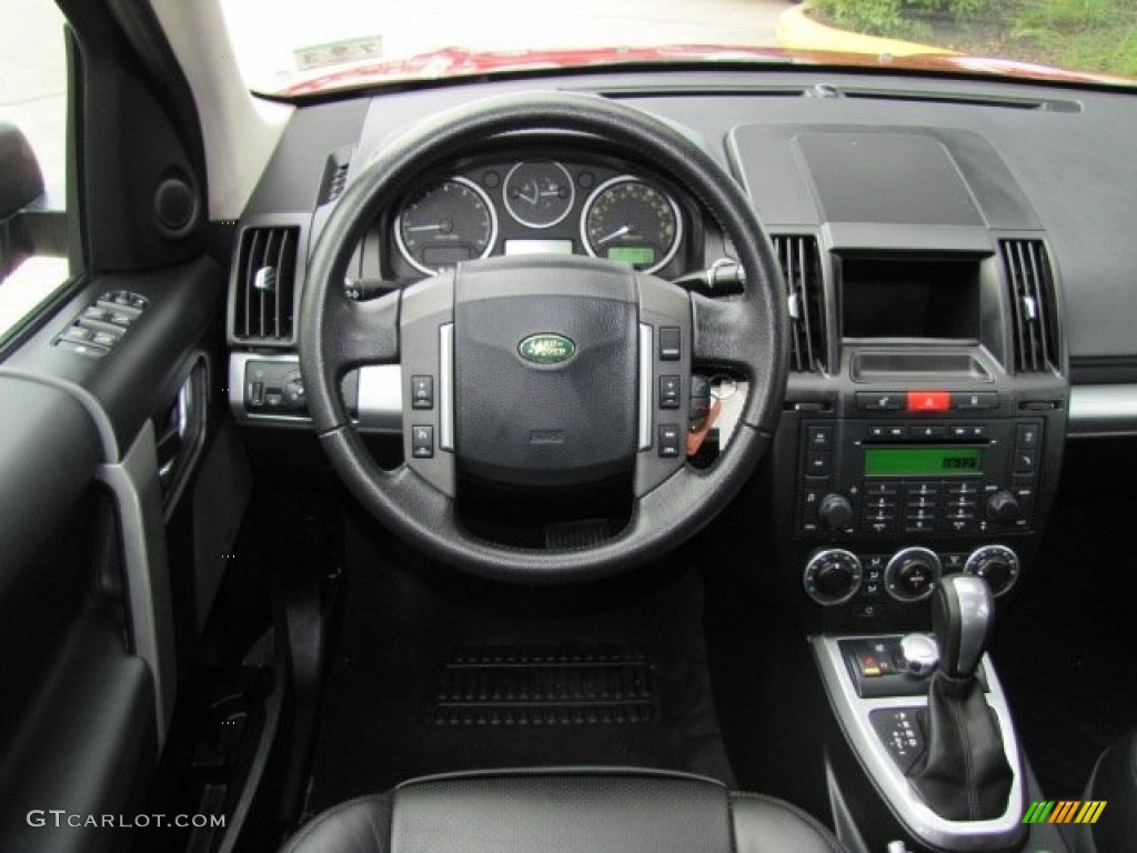 2008 Land Rover LR2 HSE Ebony Black Dashboard Photo #75940444