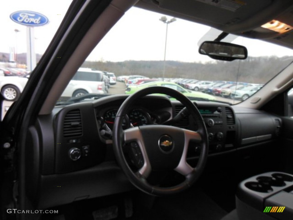 2009 Silverado 1500 LT Z71 Crew Cab 4x4 - Black / Ebony photo #10