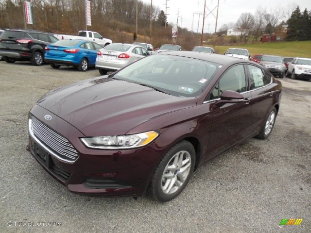 2013 Fusion SE - Bordeaux Reserve Red Metallic / Charcoal Black photo #4