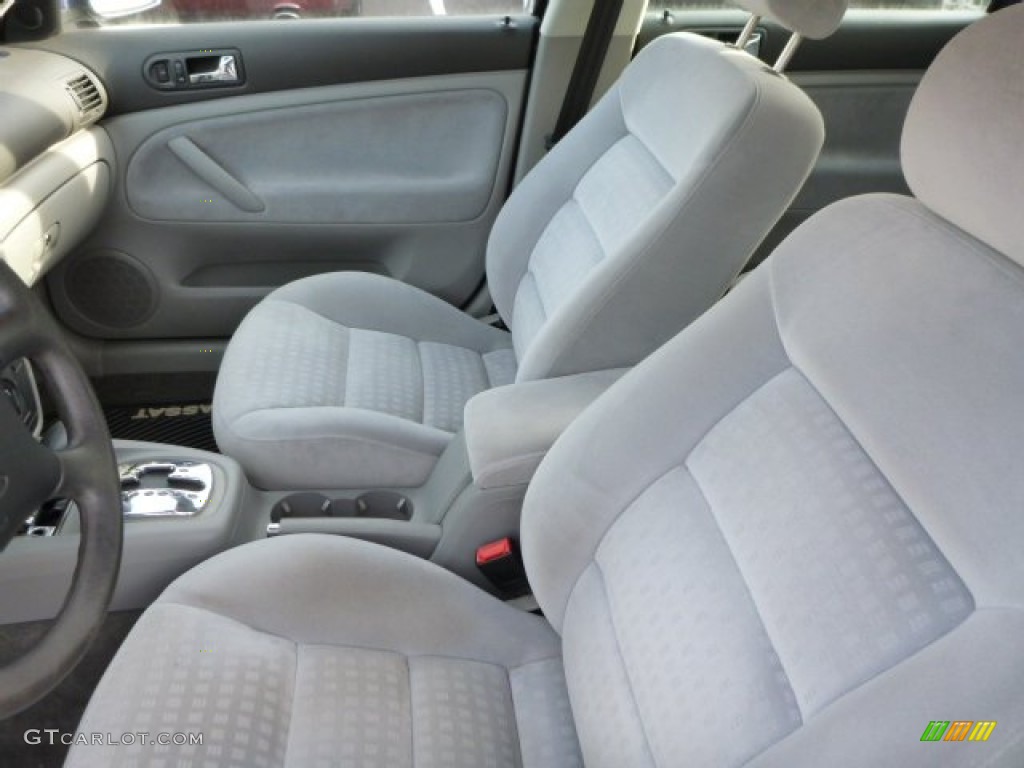 2004 Passat GL Wagon - Shadow Blue Metallic / Grey photo #4