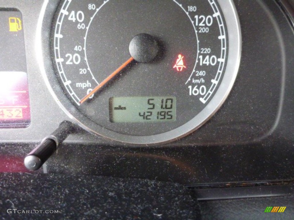 2004 Passat GL Wagon - Shadow Blue Metallic / Grey photo #8