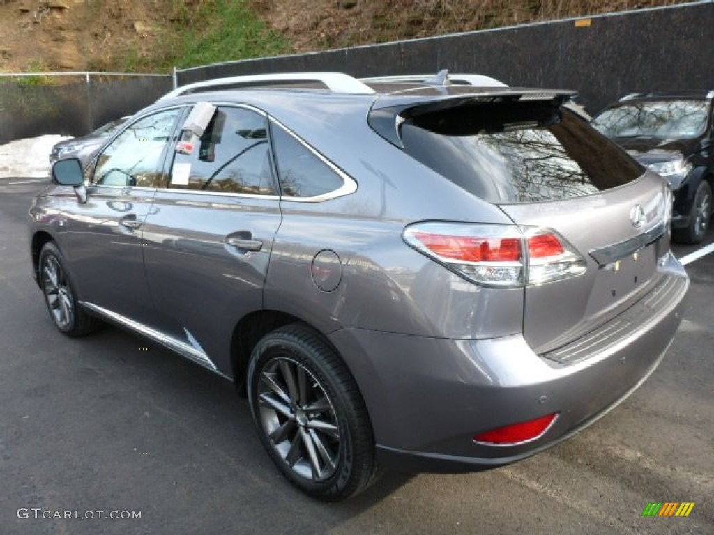 2013 RX 350 F Sport AWD - Nebula Gray Pearl / Black/Ebony Birds Eye Maple photo #2