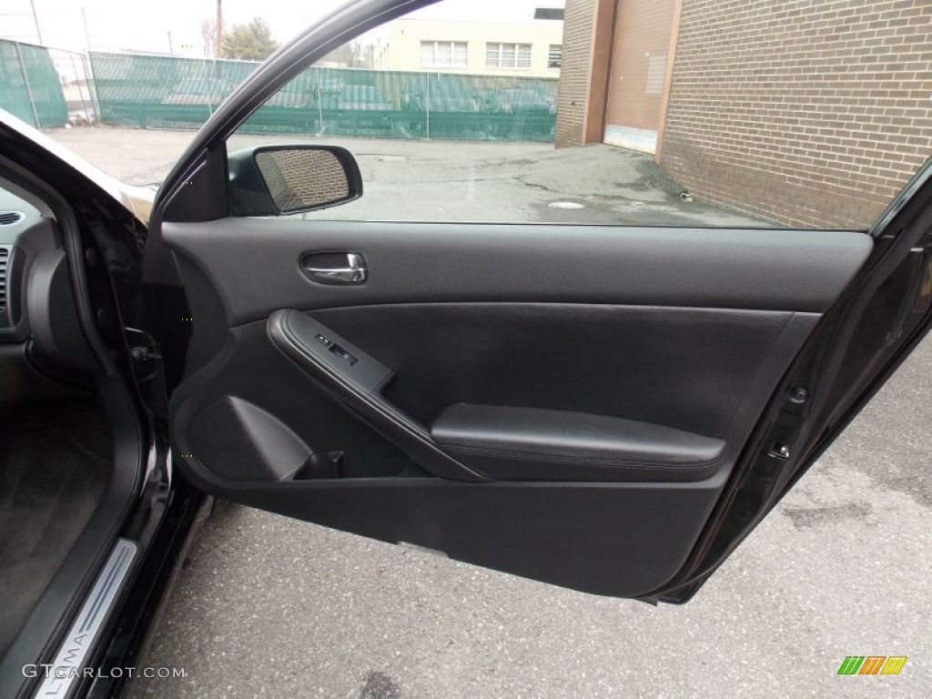 2011 Nissan Altima 2.5 S Coupe Charcoal Door Panel Photo #75941971