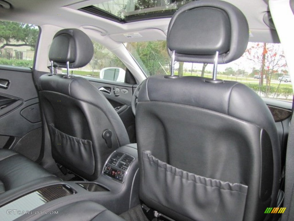 Black Interior 2009 Mercedes-Benz CLS 550 Photo #75942883