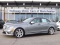 2013 Palladium Silver Metallic Mercedes-Benz C 300 4Matic Sport  photo #1