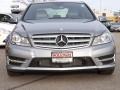 2013 Palladium Silver Metallic Mercedes-Benz C 300 4Matic Sport  photo #2