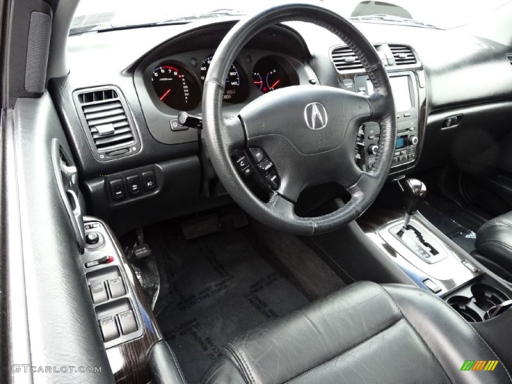 2006 Acura MDX Touring Ebony Dashboard Photo #75943948
