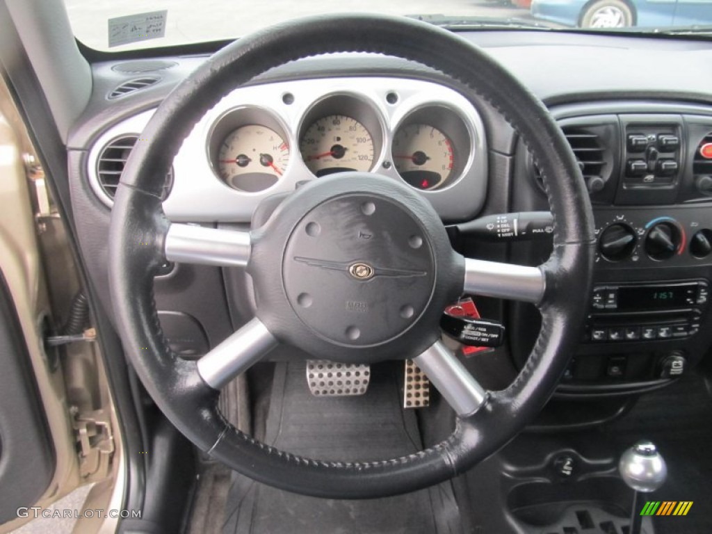 2004 PT Cruiser Touring - Light Almond Pearl Metallic / Dark Slate Gray photo #11