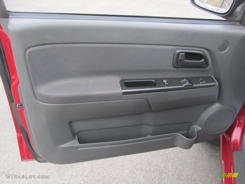 2006 Colorado Z71 Extended Cab 4x4 - Cherry Red Metallic / Very Dark Pewter photo #7