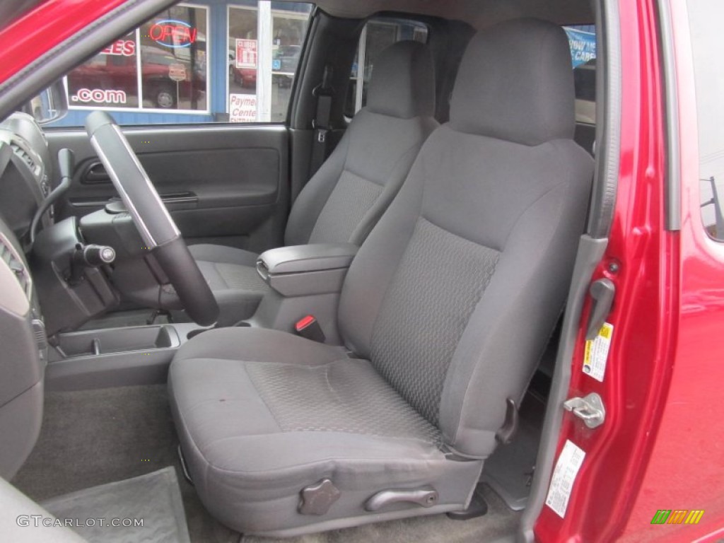 2006 Colorado Z71 Extended Cab 4x4 - Cherry Red Metallic / Very Dark Pewter photo #8