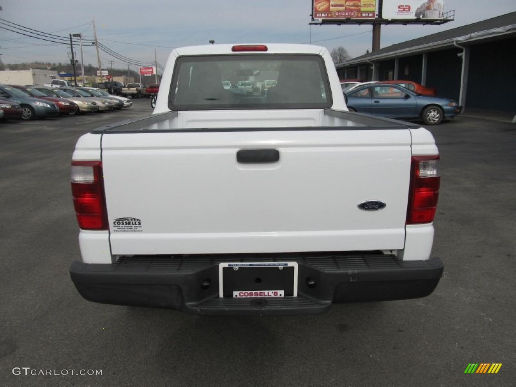 2004 Ranger XLT Regular Cab - Oxford White / Medium Dark Flint photo #4