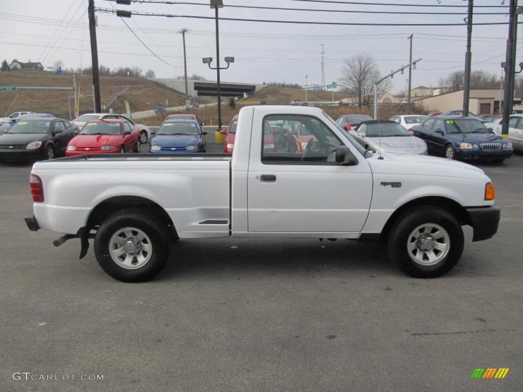2004 Ranger XLT Regular Cab - Oxford White / Medium Dark Flint photo #5