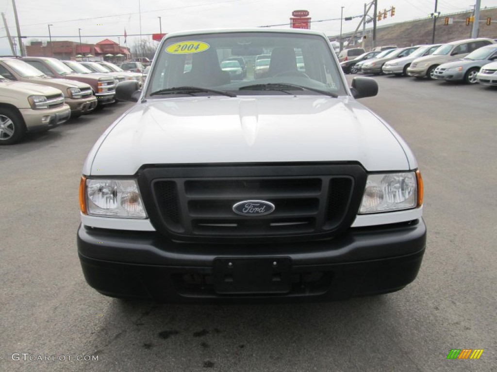 2004 Ranger XLT Regular Cab - Oxford White / Medium Dark Flint photo #7