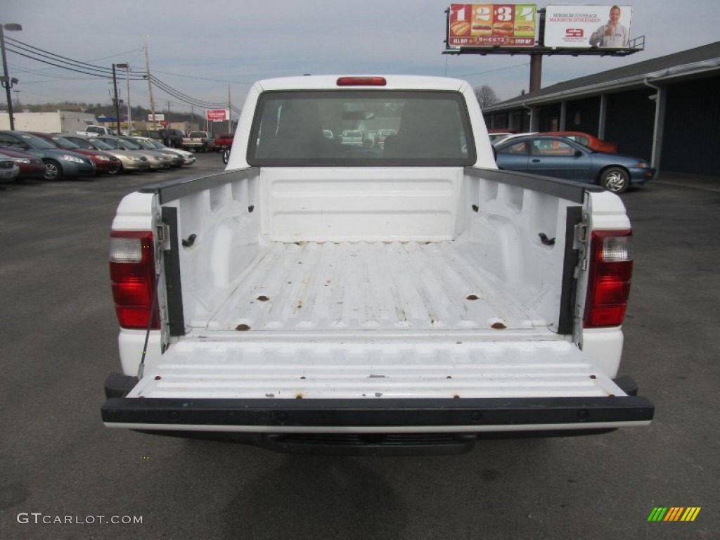 2004 Ranger XLT Regular Cab - Oxford White / Medium Dark Flint photo #8