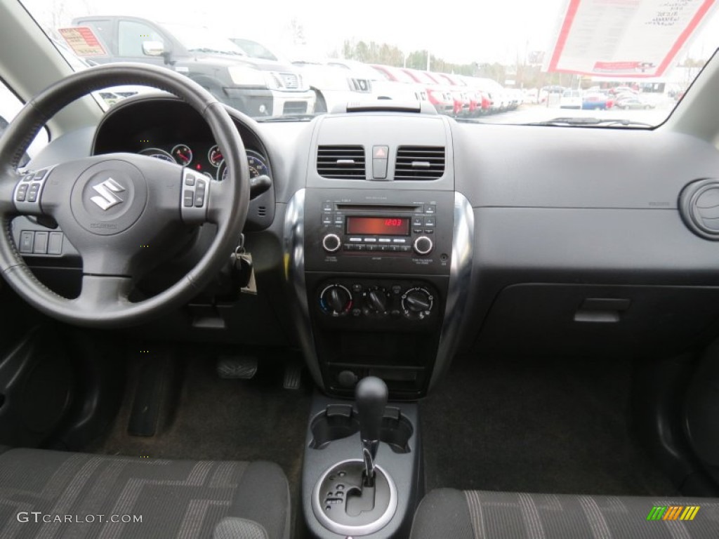 2011 Suzuki SX4 Sport Sedan S Black Dashboard Photo #75944848