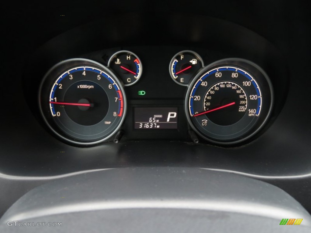 2011 Suzuki SX4 Sport Sedan S Gauges Photos