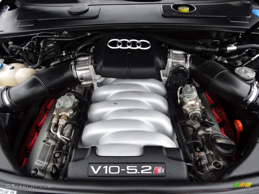 2008 Audi S6 5.2 quattro Sedan Engine Photos