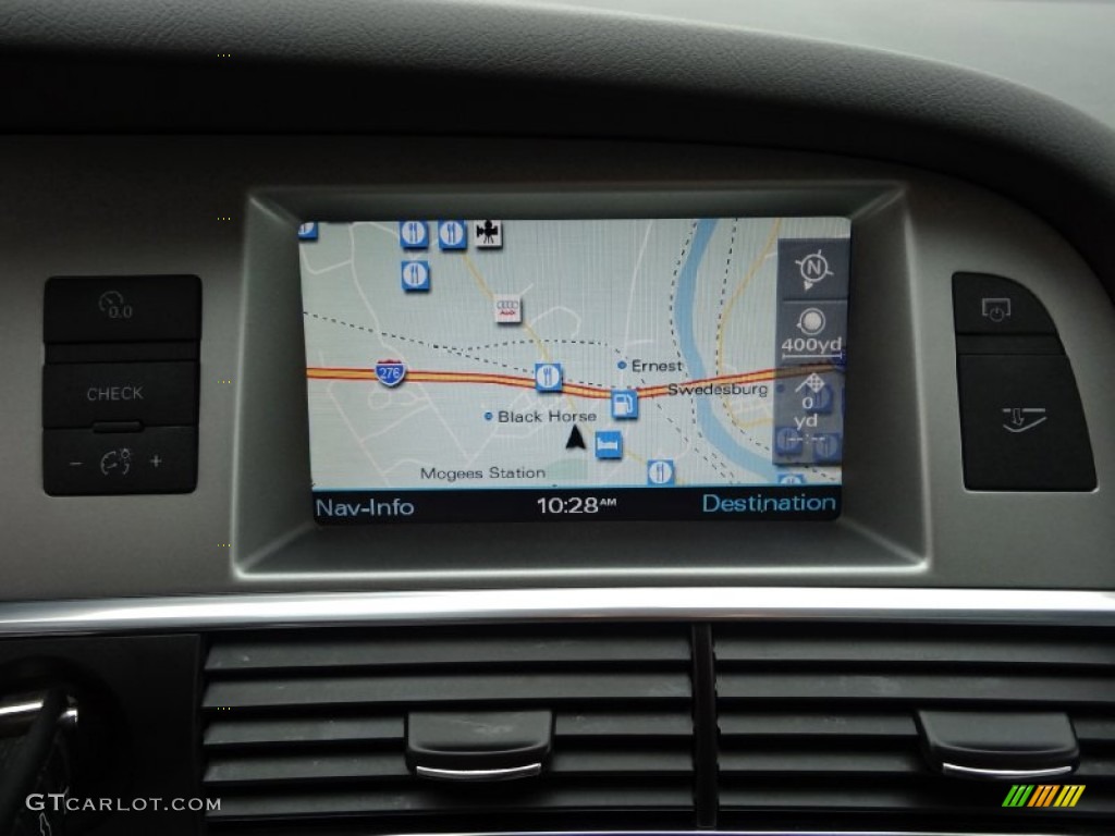 2008 Audi S6 5.2 quattro Sedan Navigation Photo #75945035