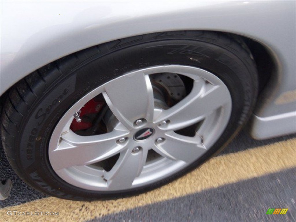 2006 GTO Coupe - Quicksilver Metallic / Red photo #3