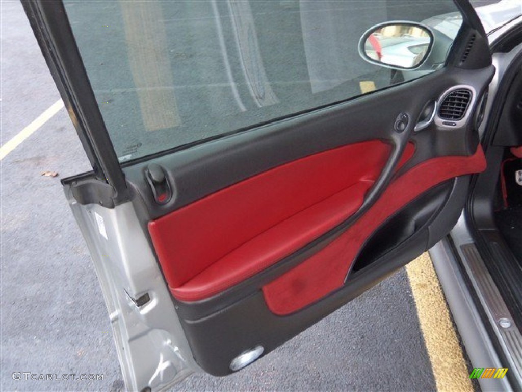 2006 GTO Coupe - Quicksilver Metallic / Red photo #7
