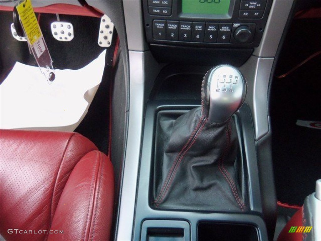 2006 GTO Coupe - Quicksilver Metallic / Red photo #14
