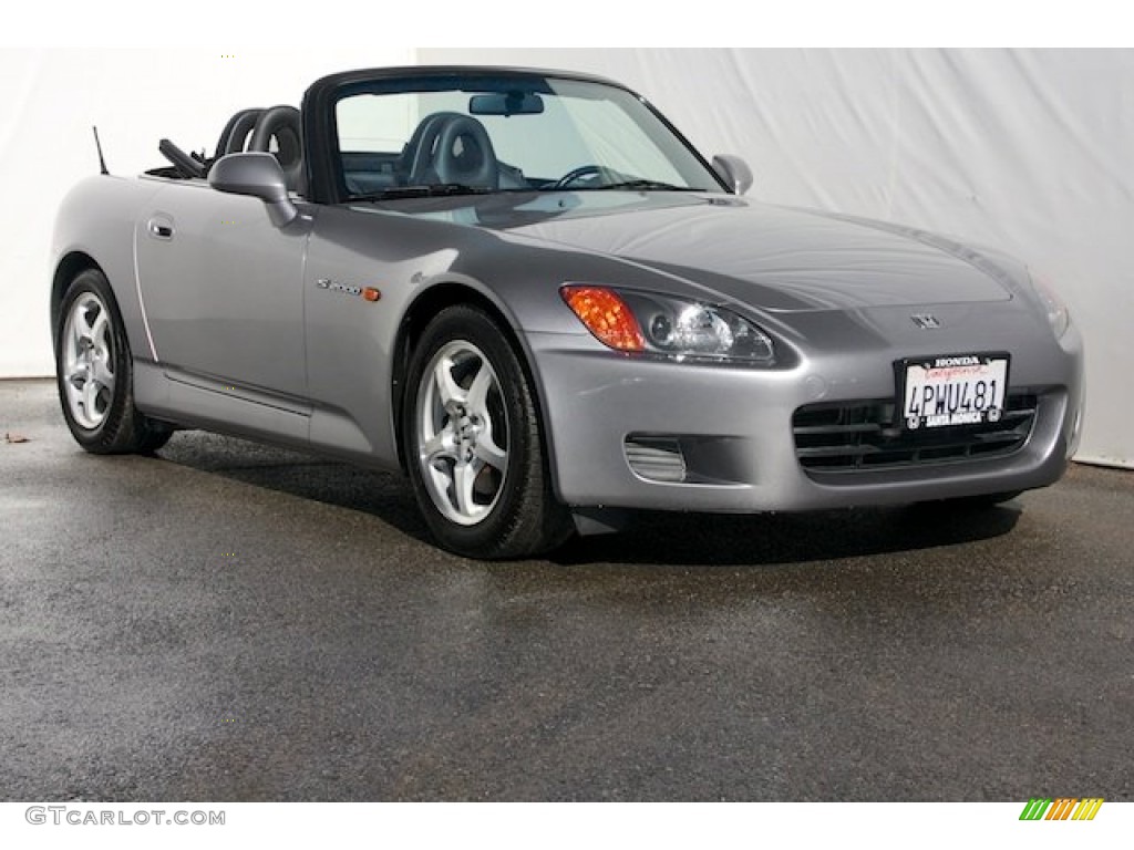 2001 S2000 Roadster - Silverstone Metallic / Black photo #1