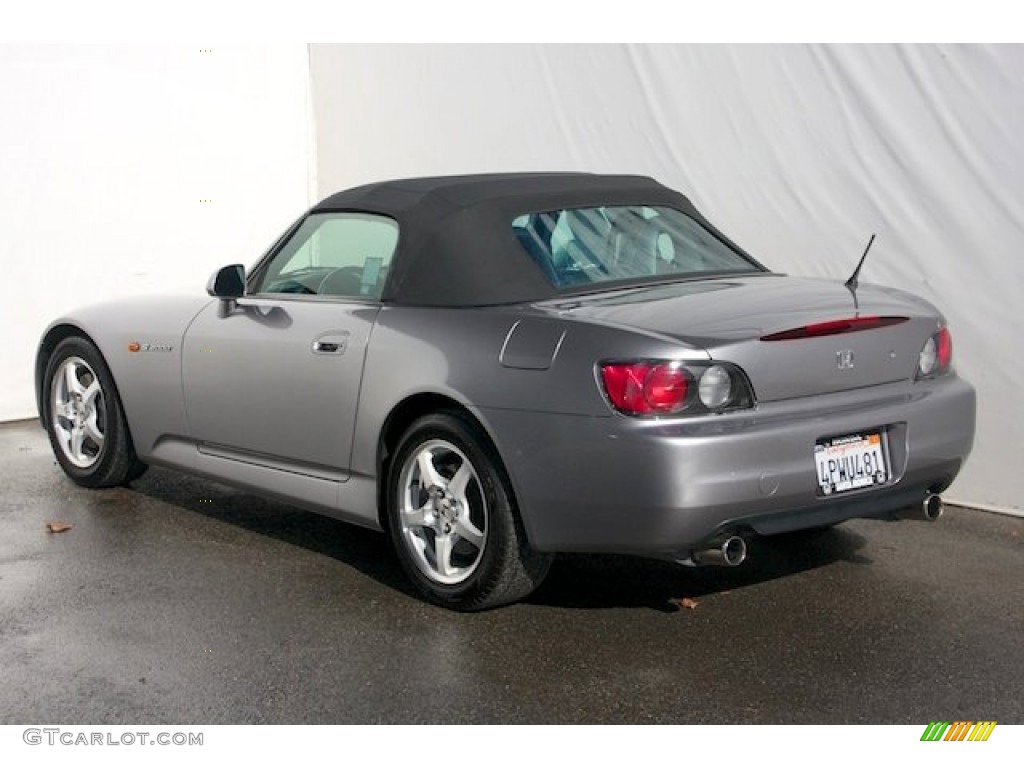 2001 S2000 Roadster - Silverstone Metallic / Black photo #2