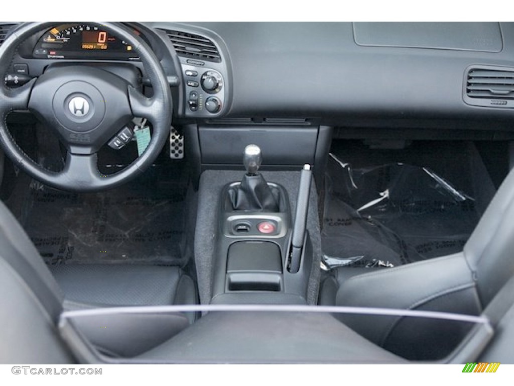 2001 Honda S2000 Roadster Black Dashboard Photo #75946027