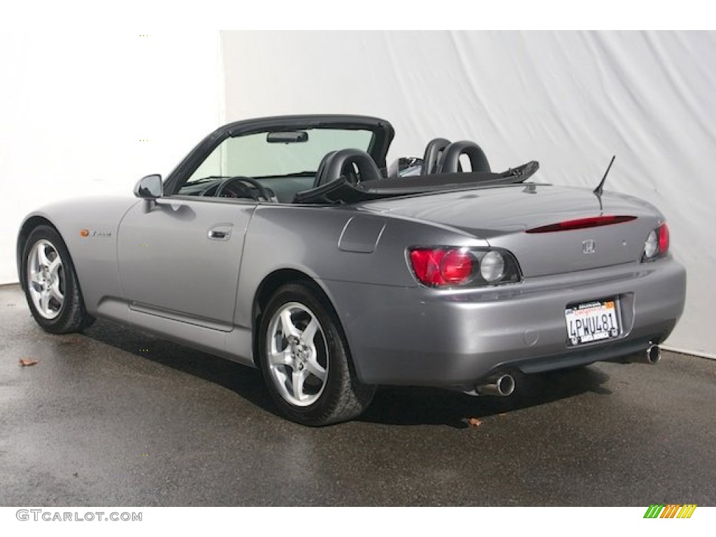 2001 S2000 Roadster - Silverstone Metallic / Black photo #8