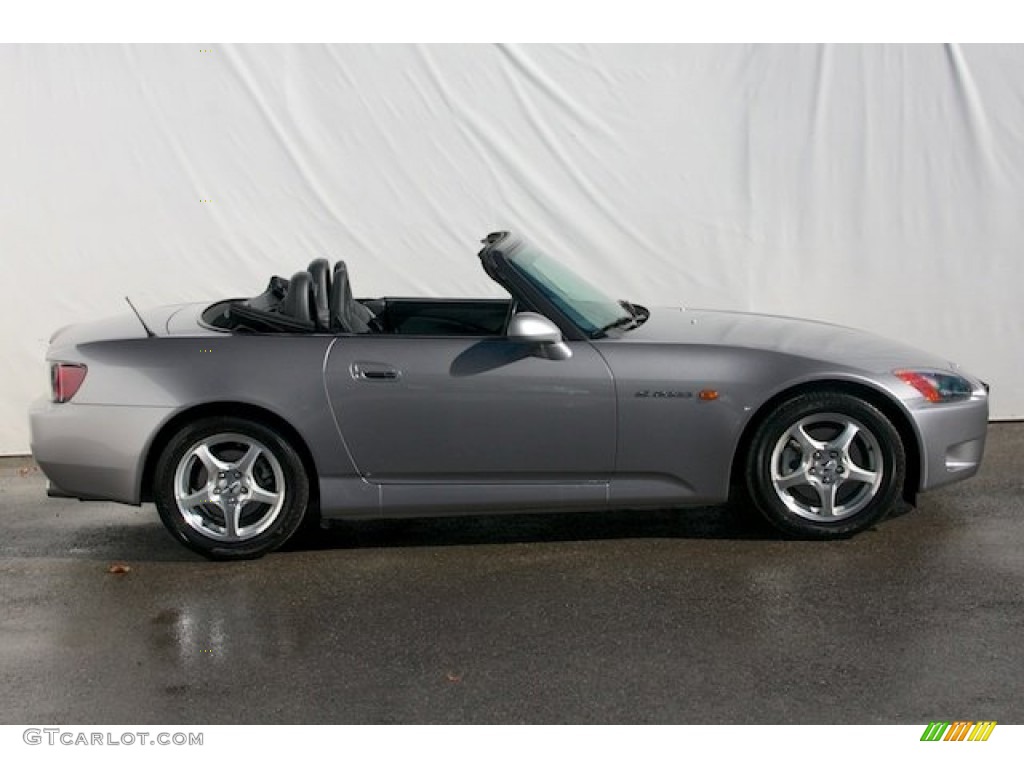 2001 S2000 Roadster - Silverstone Metallic / Black photo #10
