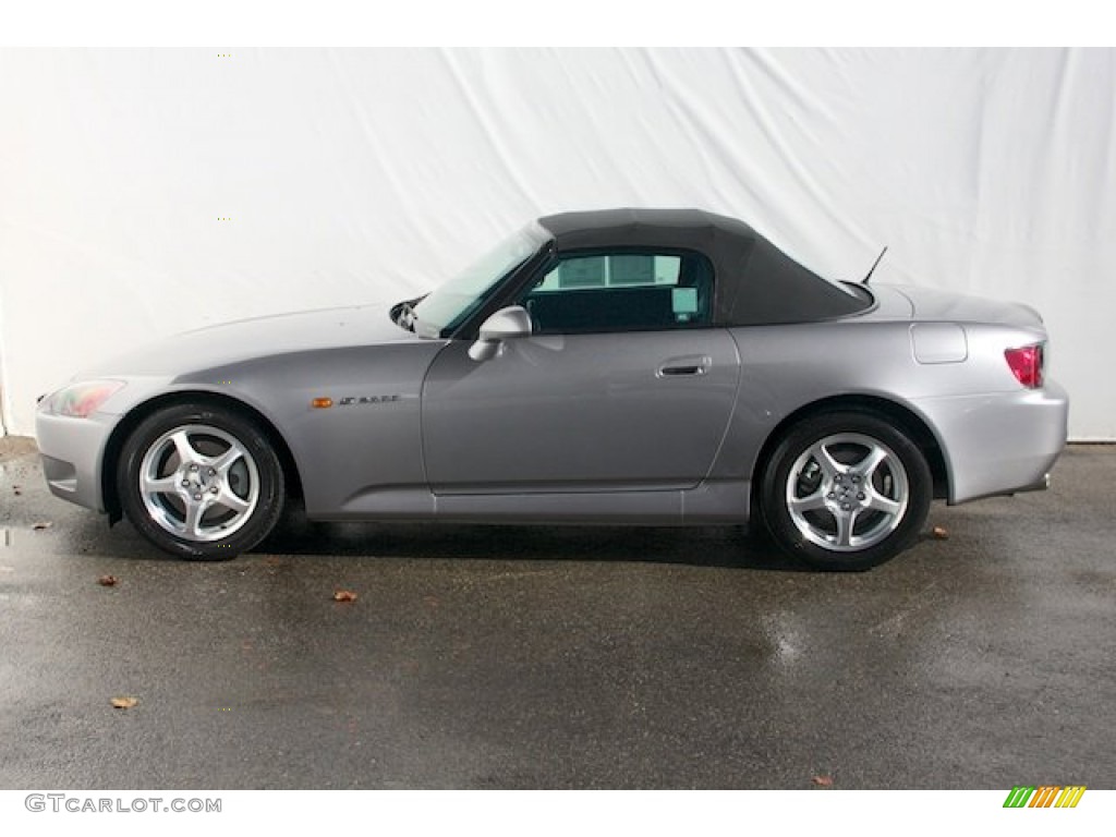 2001 S2000 Roadster - Silverstone Metallic / Black photo #12