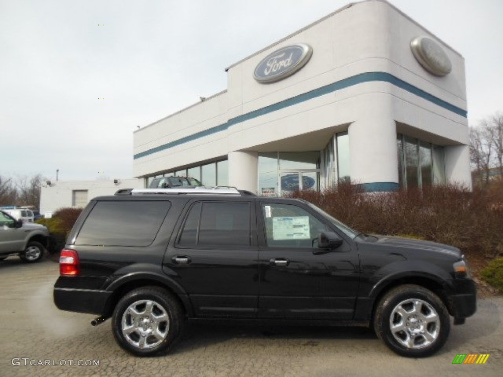 2013 Expedition Limited 4x4 - Tuxedo Black / Charcoal Black photo #1